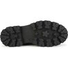 Logo-Print Laces Leather Combat Boots - Boots - 4