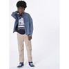 Vintage Festival Cotton Denim Shirt - Shirts - 6