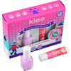 2023 Christmas Collection! Klee Naturals Angels' Halos water-based nail polish and Lip Shimmer Kit - Makeup - 2