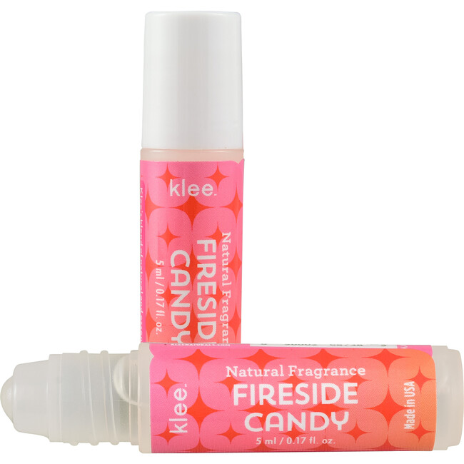 2023 Christmas Collection! Klee Naturals Fireside Candy Fragrance and Lip Shimmer Kit - Makeup - 3