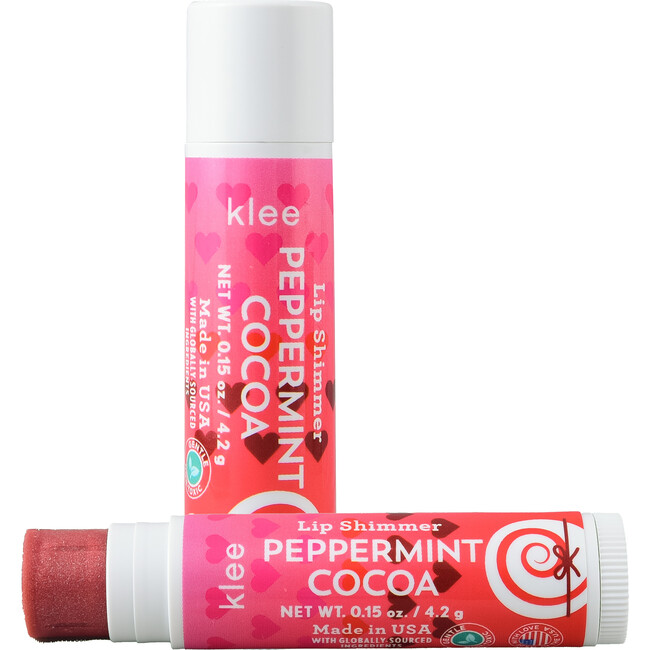 2023 Christmas Collection! Klee Naturals Fireside Candy Fragrance and Lip Shimmer Kit - Makeup - 4