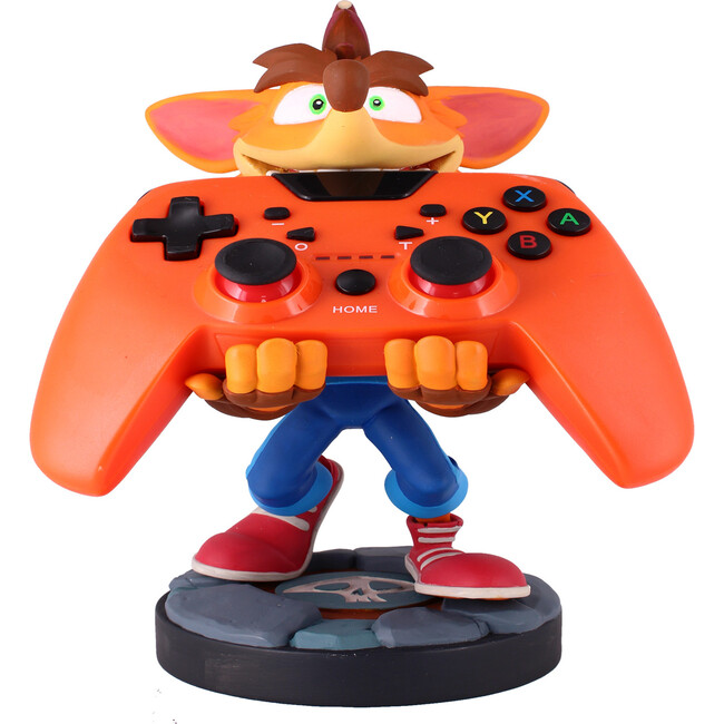 Exquisite Gaming Cable Guys Quantum Crash Bandicoot Cable Guy Phone and Controller Holder