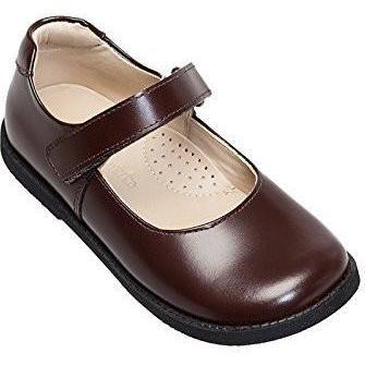 School Mary Jane, Brown - Mary Janes - 1