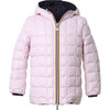 Sophie Eco Stretch Thermo Double Parka, Blue & Pink - Jackets - 3