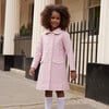 Belgravia Girls Coat, Perfect Pink - Wool Coats - 3