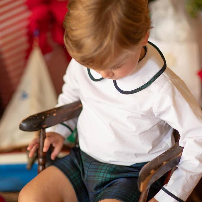 Henry Peter Pan, Blackwatch Plaid - Shirts - 4