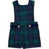 James Henry Jon Jon in Blackwatch Plaid - Rompers - 5