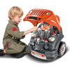 The Bubble Factory ATV Car Workshop in Orange- Take Apart & Rebuild Motor, Realistic Effects - Role Play Toys - 6