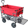 Double Decker Collapsible Wagon - Red - Outdoor Games - 1 - thumbnail
