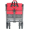 Double Decker Collapsible Wagon - Red - Outdoor Games - 3