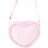 Customizable Heart Purse, Pink - Bags - 1 - thumbnail