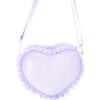 Customizable Heart Purse, Lavender - Bags - 1 - thumbnail