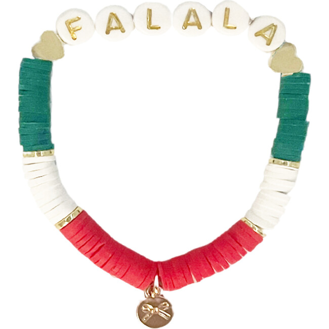 FaLaLa Bracelet, Red & Green