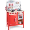 New Classic Toys Kitchenette Grand Kitchenette-Silver, Educational Wooden Toys for 3y+ - Role Play Toys - 1 - thumbnail