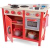New Classic Toys Kitchenette Grand Kitchenette-Silver, Educational Wooden Toys for 3y+ - Role Play Toys - 4