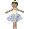 Megane Flower Linen Doll, Multicolors - Dolls - 1 - thumbnail