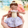 Megane Flower Linen Doll, Multicolors - Dolls - 2