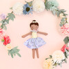 Megane Flower Linen Doll, Multicolors - Dolls - 3