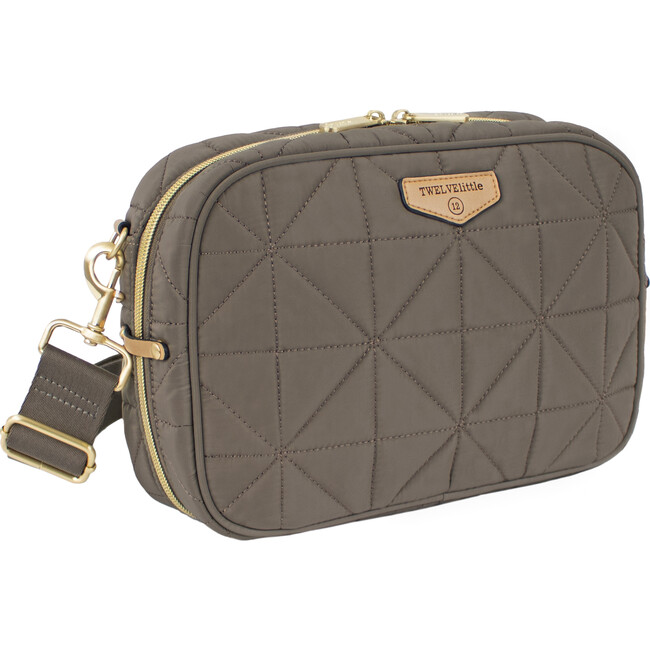 Diaper Clutch Crossbody, Taupe - Diaper Bags - 4