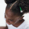 Star Clips, Bright Green - Hair Accessories - 2
