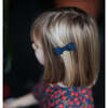 Petal Bow, Navy - Bows - 2