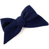 Baby Tied Bow, Navy - Bows - 1 - thumbnail