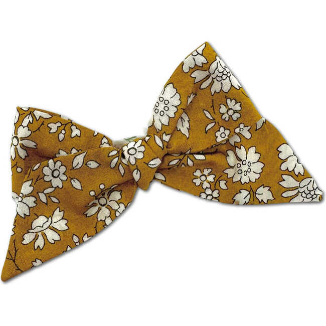 Baby Tied Bow, Liberty of London Gold Floral