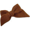 Baby Tied Bow, Brown - Bows - 1 - thumbnail