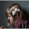 Baby Tied Bow, Blue Check - Bows - 4