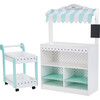 Teamson Kids My Dream Bakery Shop and Pastry Cart Wooden Play Set - Play Kitchens - 1 - thumbnail