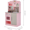 Teamson Kids Little Chef Florence Classic Wooden Play Kitchen - Play Kitchens - 3