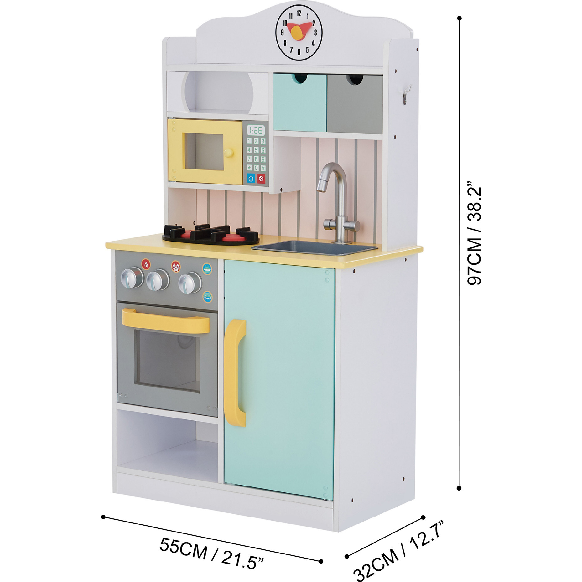 Teamson Kids Little Chef Atlanta Modular Play Kitchen & Reviews