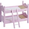 Olivia's Little World 18" Doll Wooden Convertible Bunk Bed, Pink - Doll Accessories - 1 - thumbnail