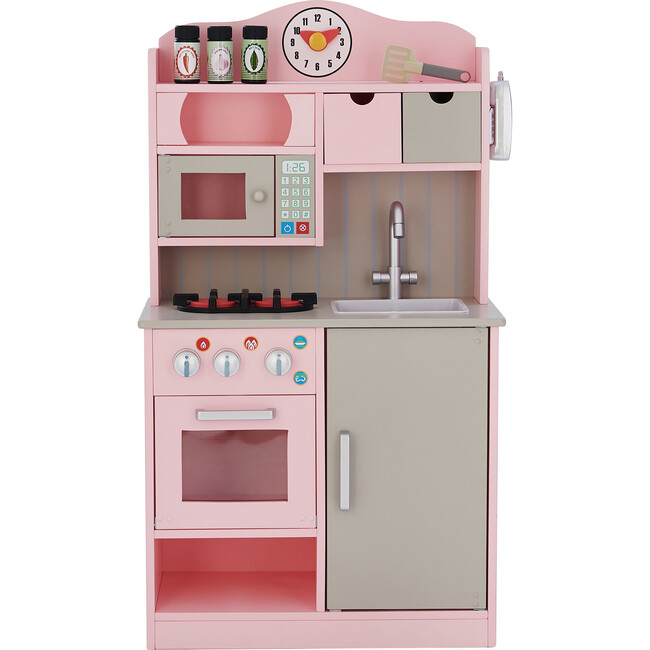 Teamson Kids Little Chef Florence Classic Wooden Play Kitchen - Play Kitchens - 7