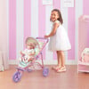 Olivia's Little World Doll Jogging-Style Stroller, Pink/Gray - Doll Accessories - 2