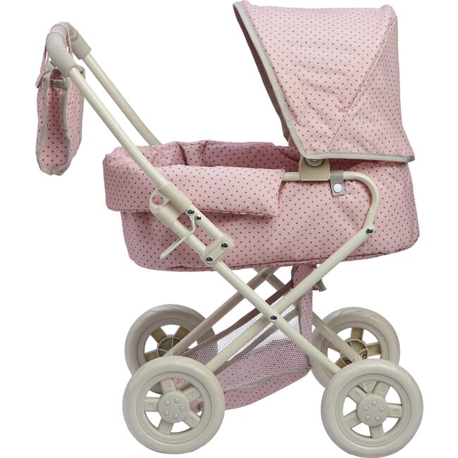 Olivia's Little World Buggy-Style Doll Stroller, Pink/Gray - Doll Accessories - 4