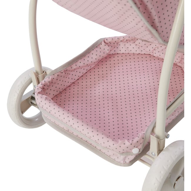 Olivia's Little World Doll 2-in-1 Convertible Stroller, Pink/Gray - Doll Accessories - 5