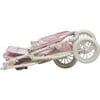 Olivia's Little World Two Doll Jogging-Style Stroller, Pink/Gray - Doll Accessories - 5