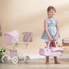 Olivia's Little World Buggy-Style Doll Stroller, Pink/Gray - Doll Accessories - 8