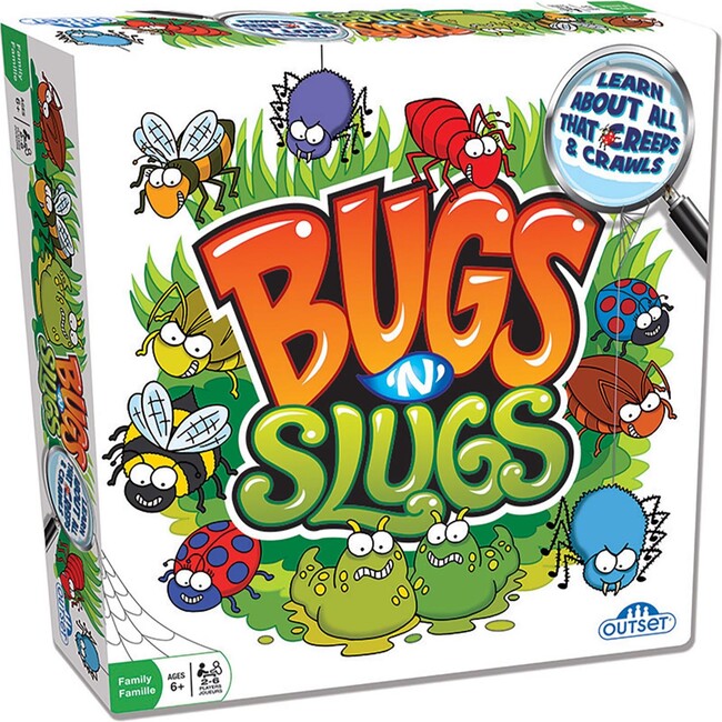 Outset Media Bugs 'N' Slugs Kids Board Game