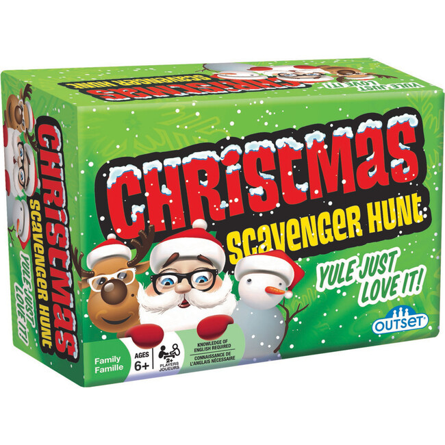 Outset Media Christmas Scavenger Hunt Game - Yule Just Love It!