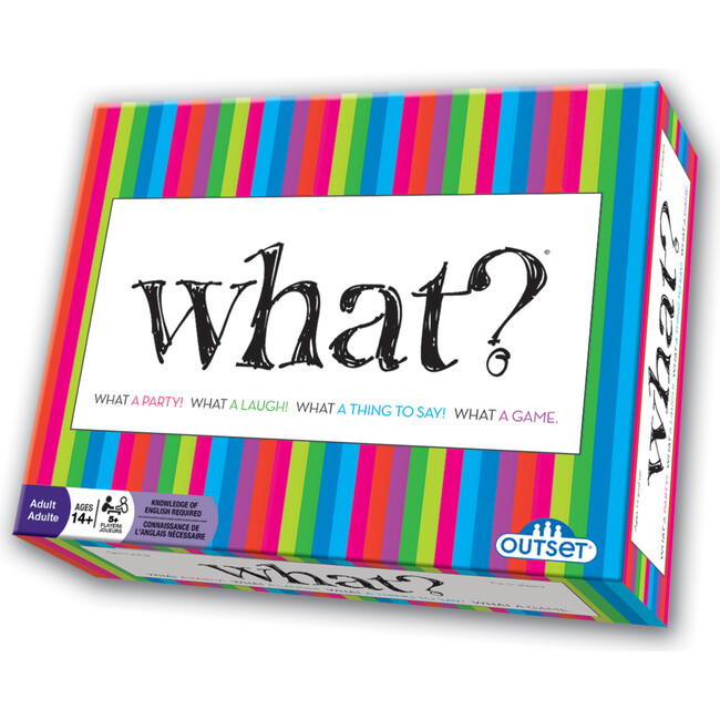 Party Game - What - Original Edition - The Ultimate Laugh Out Loud Board Game