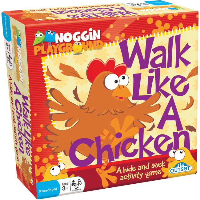 Walk Like a Chicken - A Preschool Activity Game of Hide-and-Seek