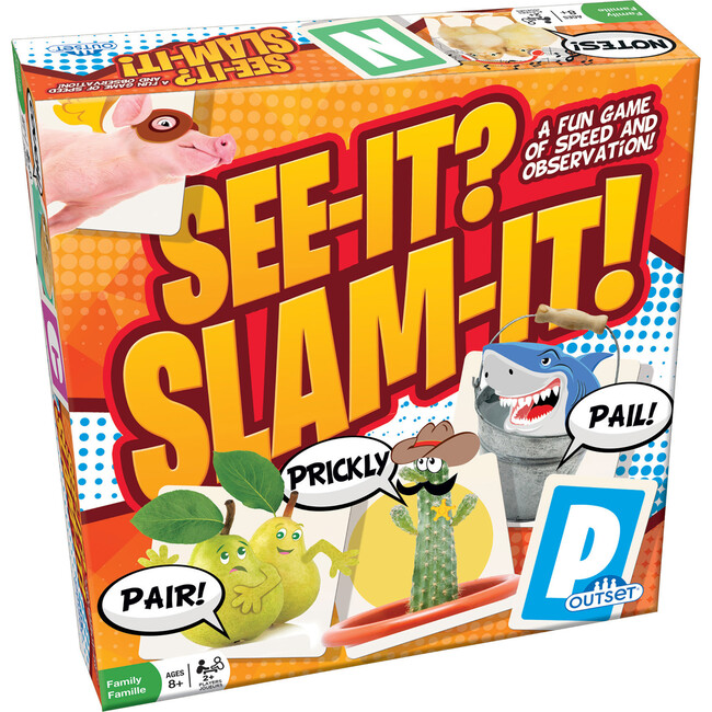 Outset Media See-It? Slam-It! Family Game