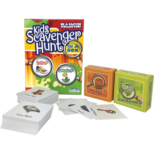 Kids Scavenger Hunt - an Active Game for Indoors or Outdoors - Board Games - 2