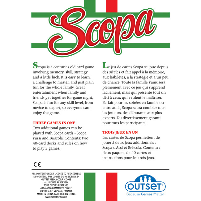 Scopa - The Traditional Italian Card Game - Board Games - 3