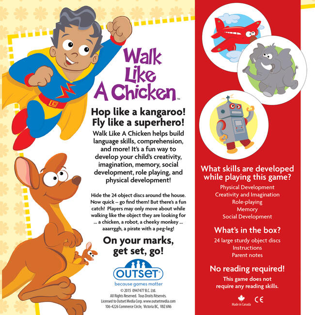 Walk Like a Chicken - A Preschool Activity Game of Hide-and-Seek - Board Games - 3