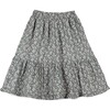 Tilda Popelin Skirt, Green - Skirts - 1 - thumbnail