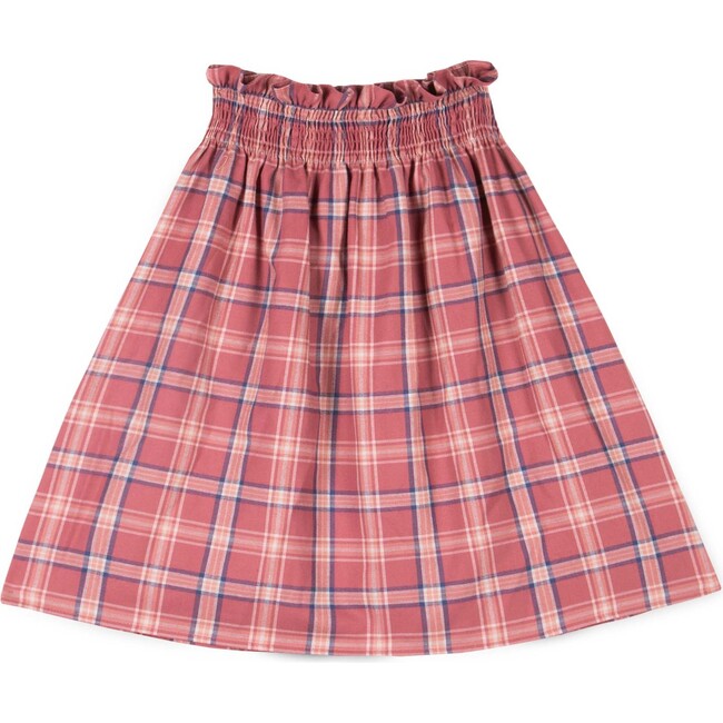 Bella Tartan Skirt, Pink