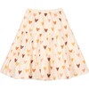 Love Muslin Skirt, Cream - Skirts - 1 - thumbnail